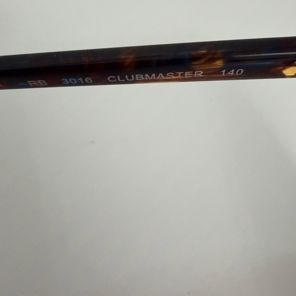 Ray-Ban Royal Blue and Gold Sunglasses - Picture 4 of 5